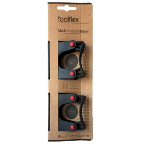 Vikan Toolflex Original Medium Holder 2-Pack: Versatile Tool Storage Solution Ø20-30mm